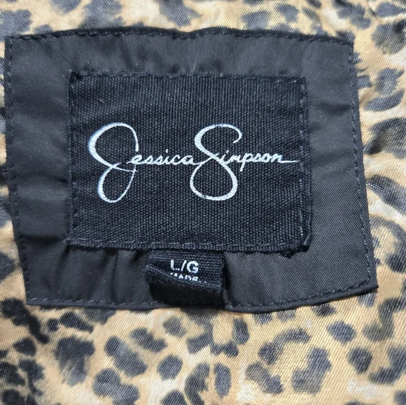 Jessica Simpson Long Puffer Coat L - Picture 6 of 8